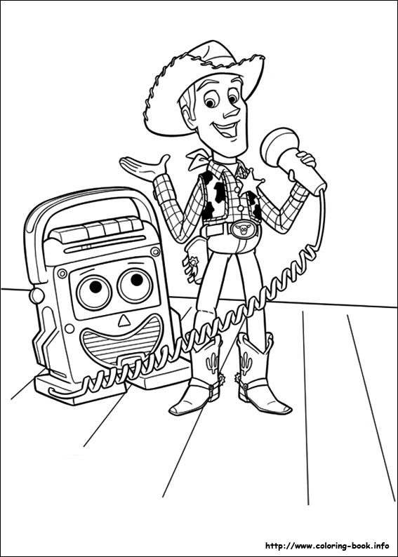 Toy Story 3 coloring picture