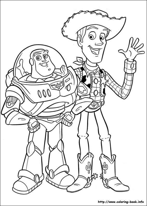 Toy Story 3 coloring picture