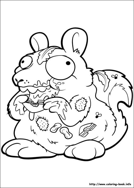 The Trash Pack coloring picture