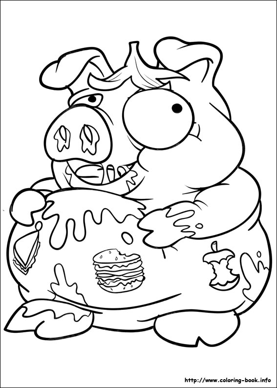 The Trash Pack coloring picture