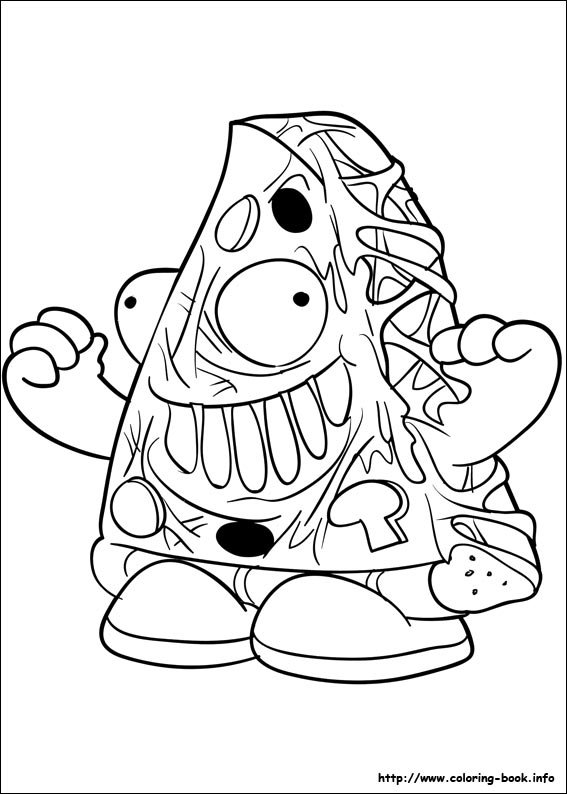 The Trash Pack coloring picture