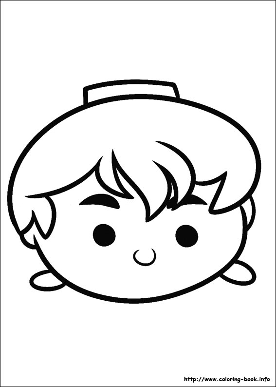 Tsum Tsum coloring picture