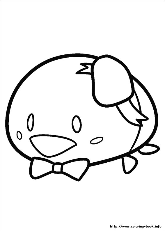 Tsum Tsum coloring picture