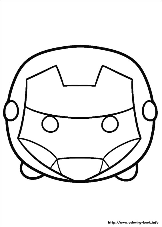 Tsum Tsum coloring picture