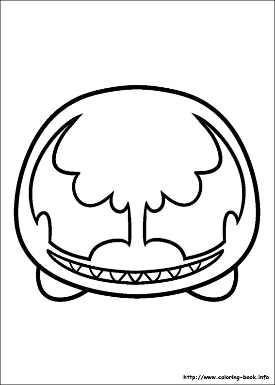 Tsum Tsum coloring picture