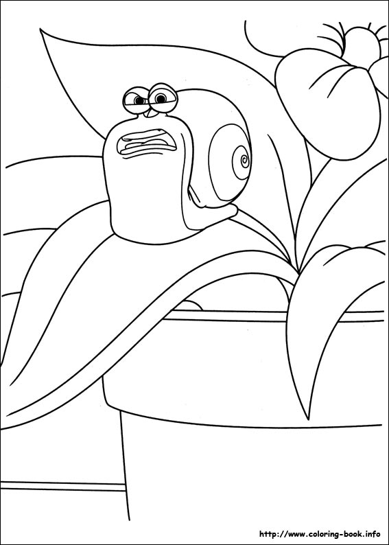 Turbo coloring picture