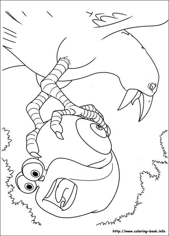 Turbo coloring picture