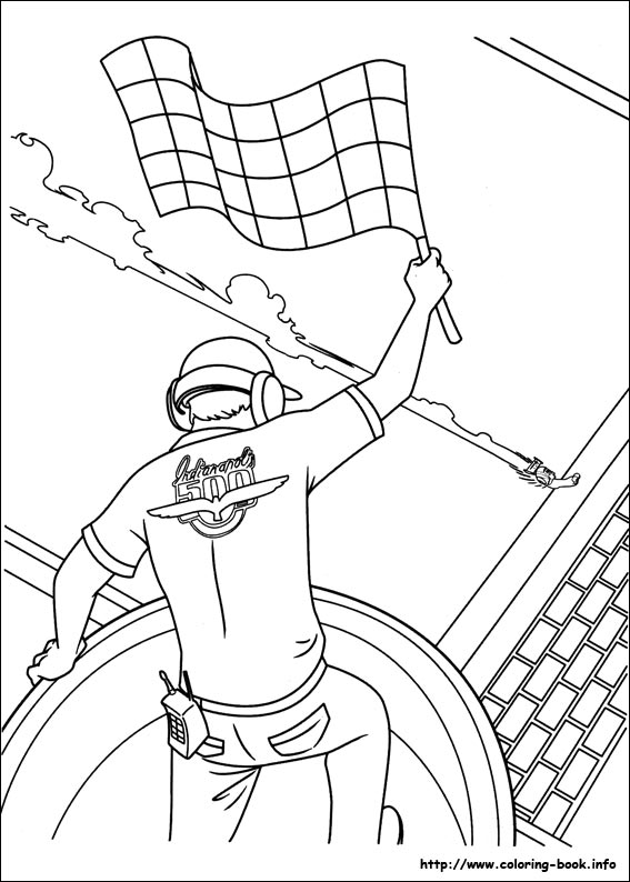 Turbo coloring picture