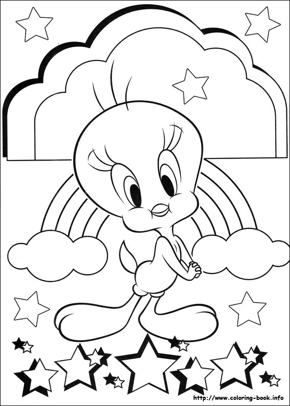 Tweety coloring picture