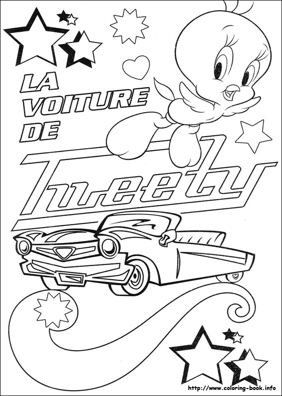 Tweety coloring picture