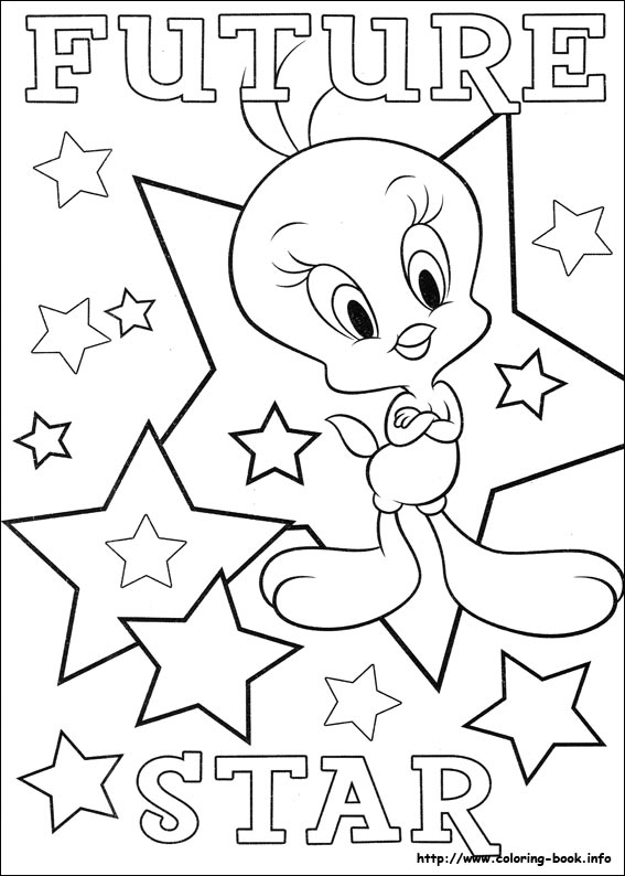 Tweety coloring picture