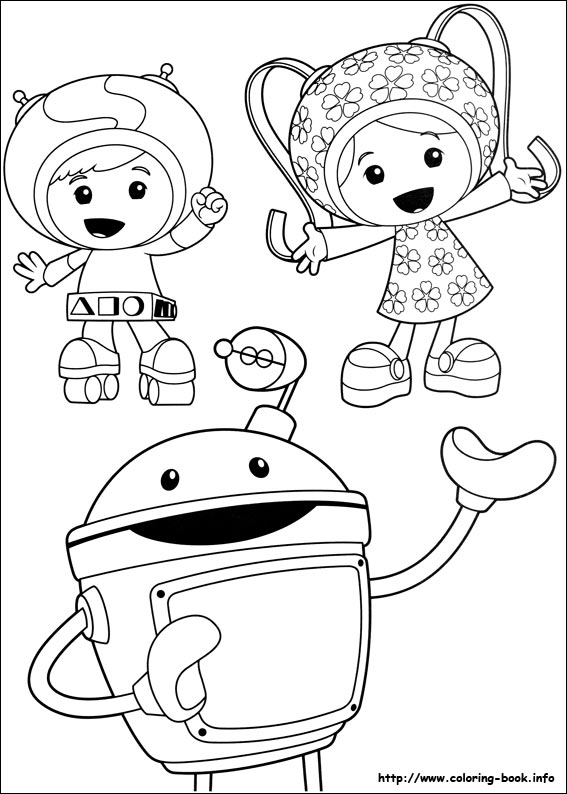 Umizoomi coloring picture