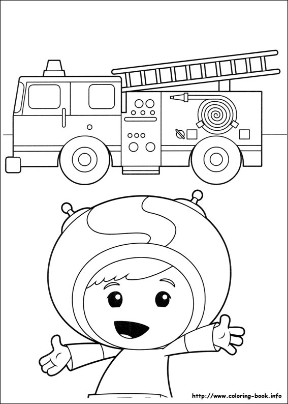 Umizoomi coloring picture