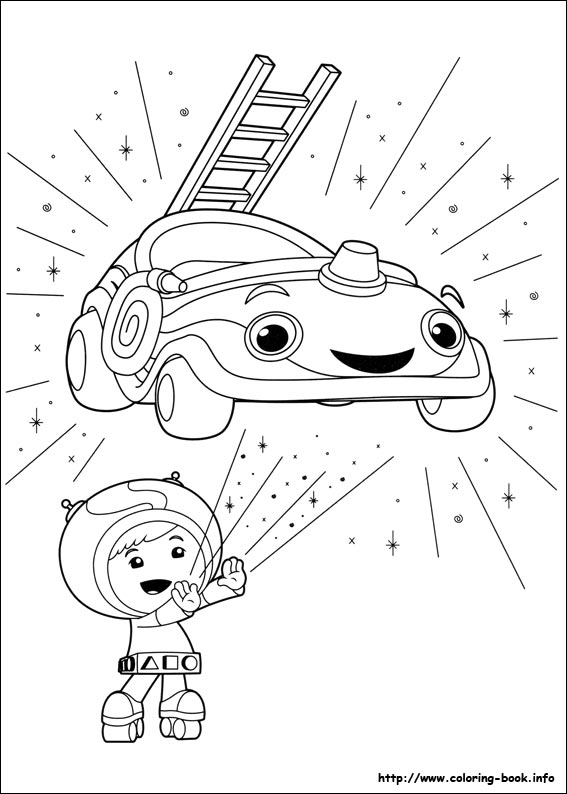 Umizoomi coloring picture