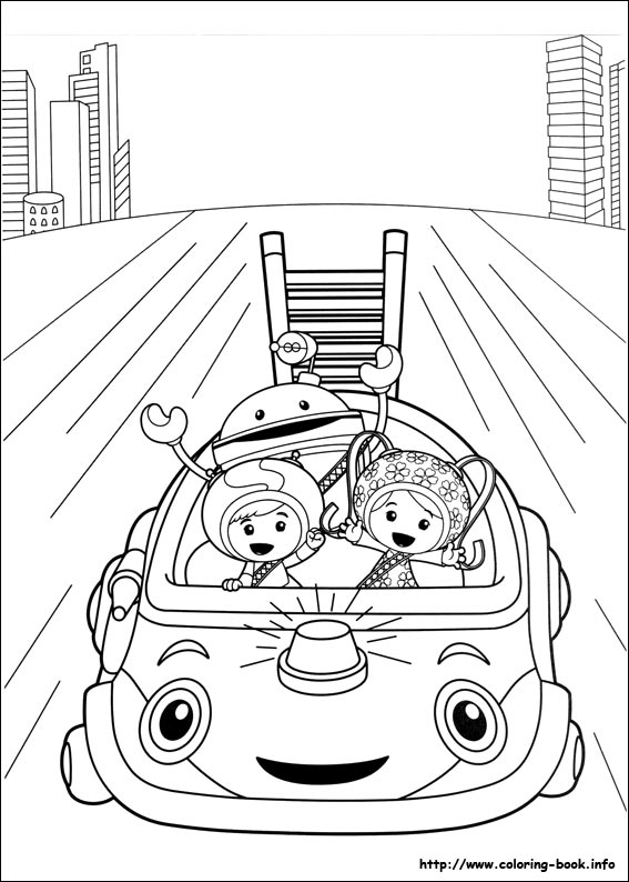 Umizoomi coloring picture