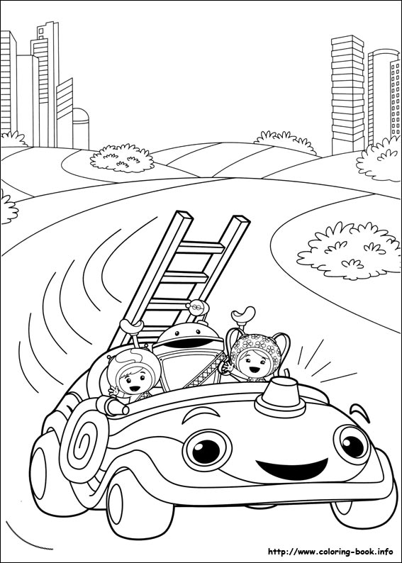 Umizoomi coloring picture