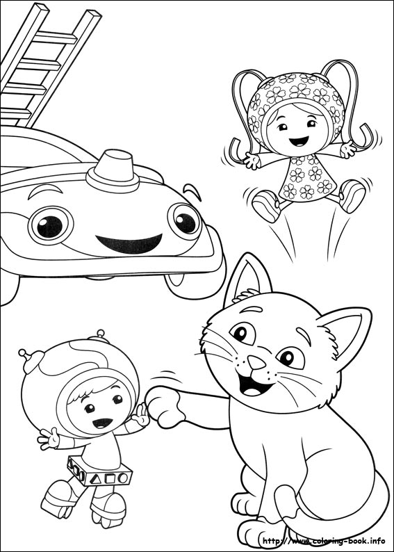 Umizoomi coloring picture