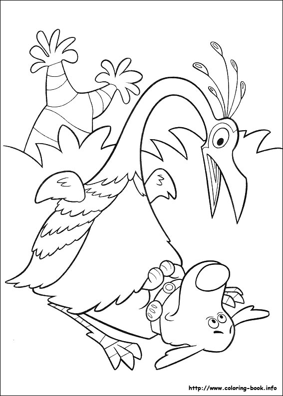 kevin up coloring page