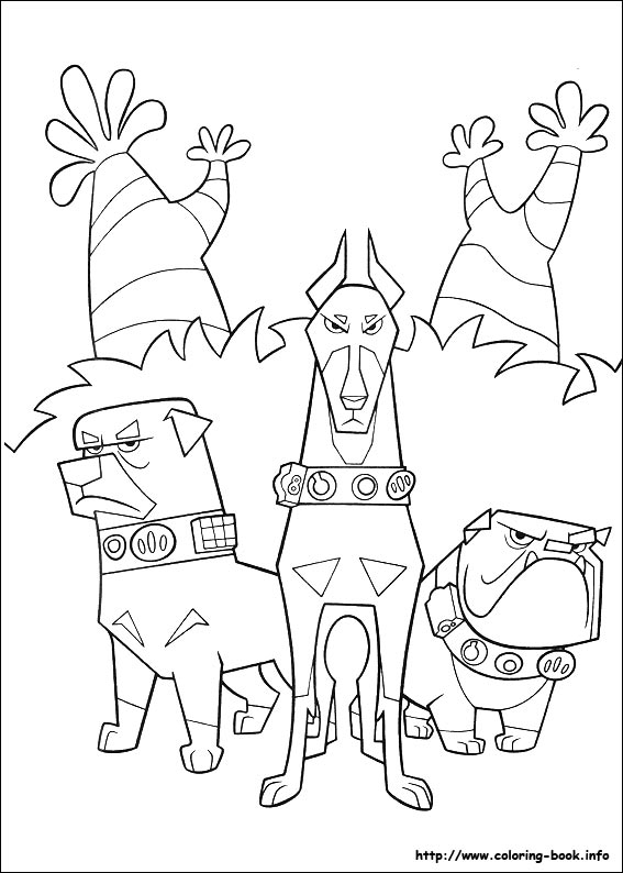 Up coloring picture