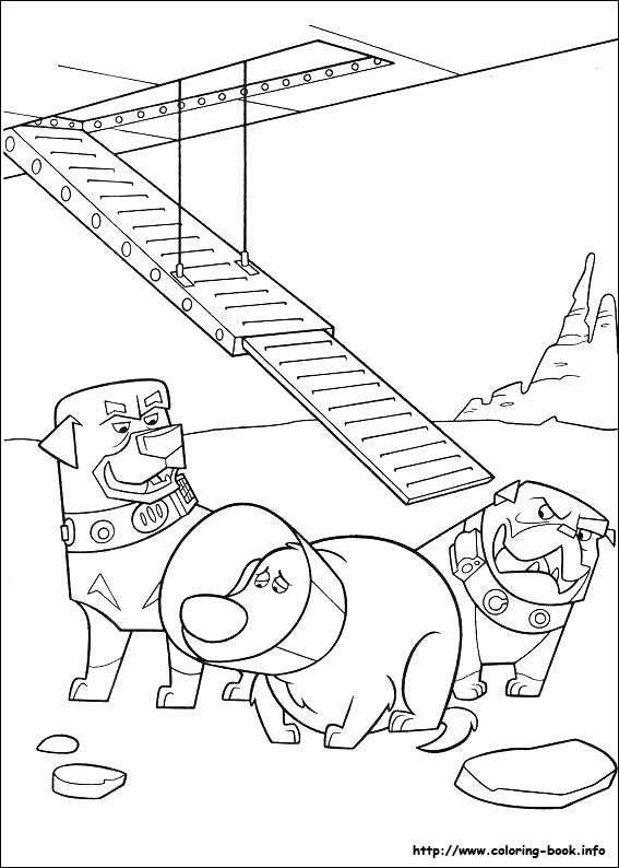 Up coloring picture