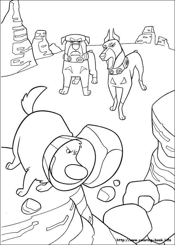 Up coloring picture