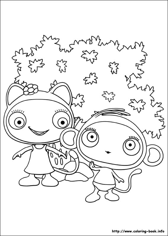 Waybuloo coloring picture