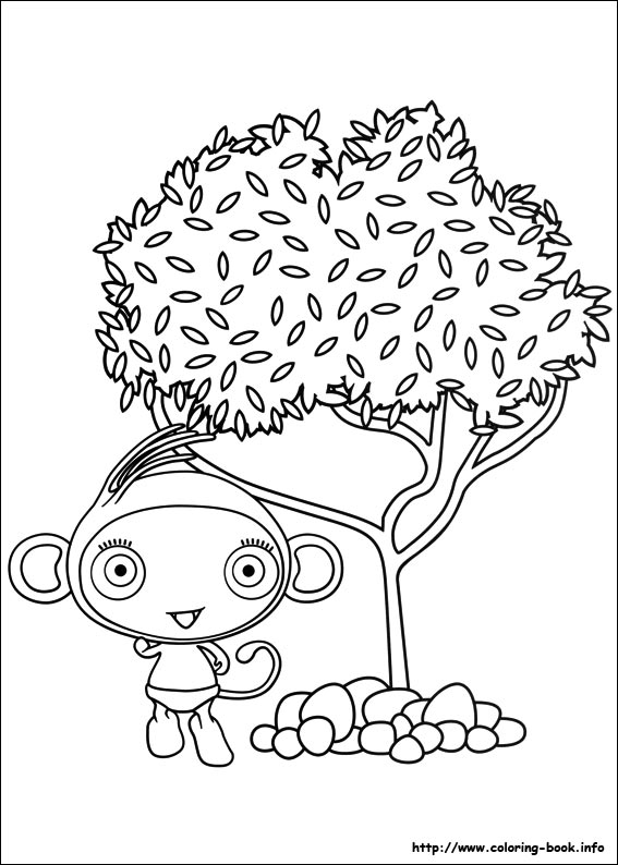 Waybuloo coloring picture