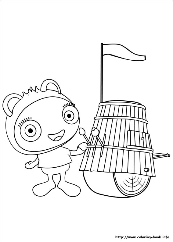 Waybuloo coloring picture