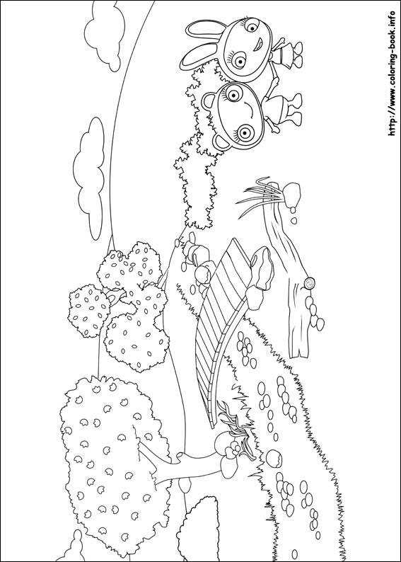 Waybuloo coloring picture