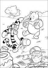 coloring pages of winnie the pooh bear