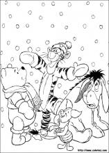 coloring pages of winnie the pooh bear