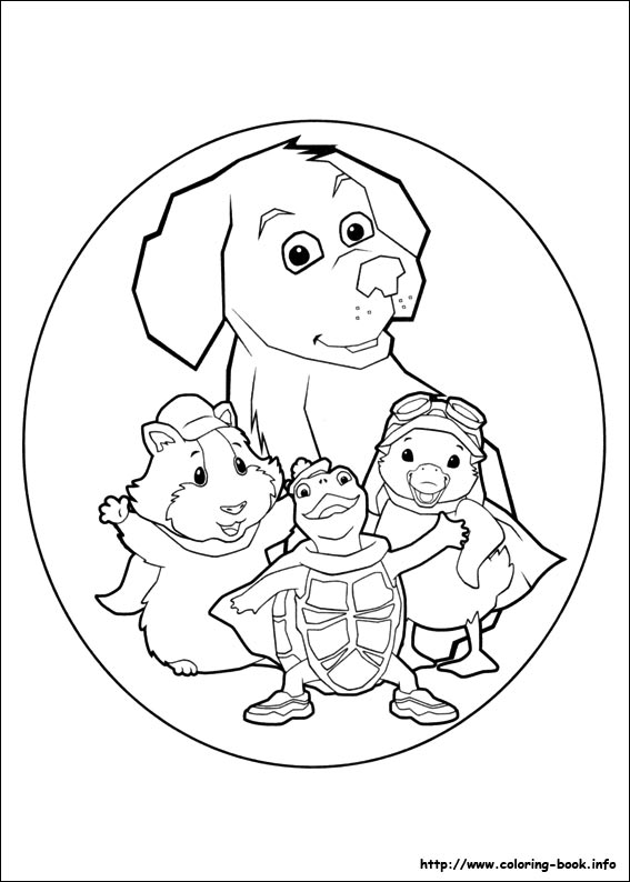 Wonder Pets coloring picture