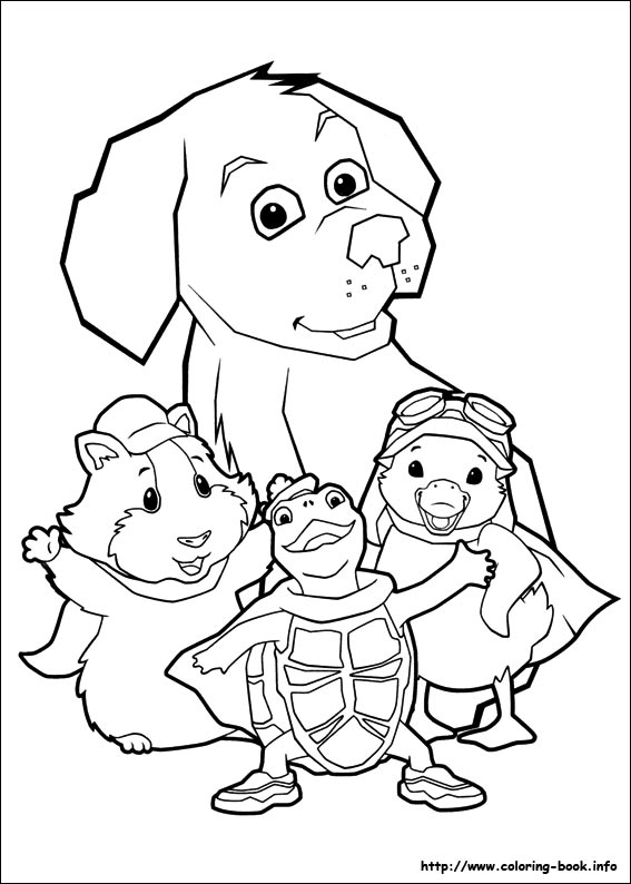 Wonder Pets coloring picture