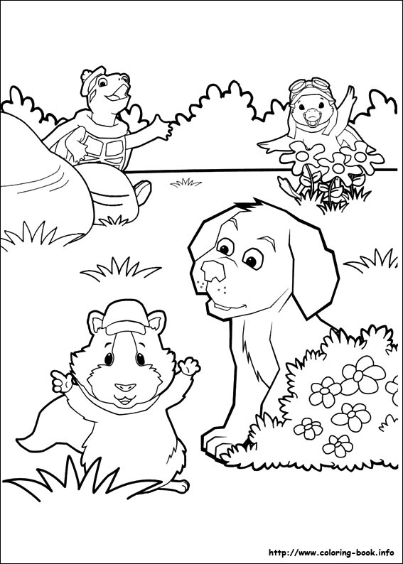 Wonder Pets coloring picture