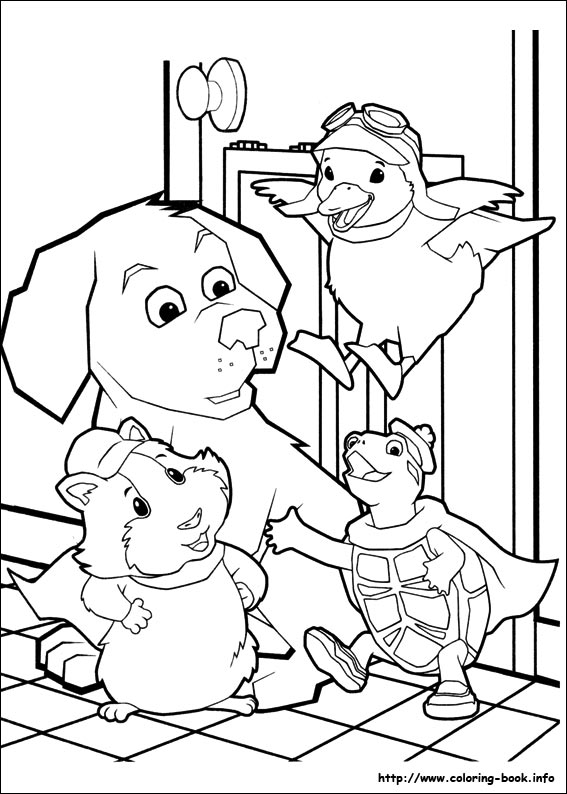 Wonder Pets coloring picture