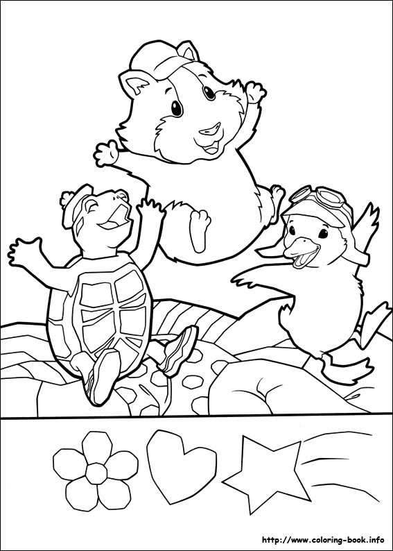 Wonder Pets coloring picture