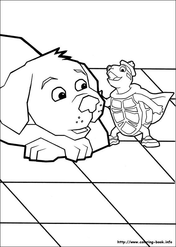 Wonder Pets coloring picture