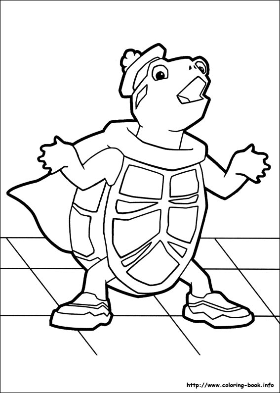 Wonder Pets coloring picture