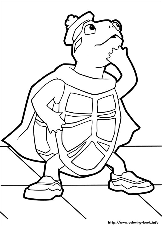 Wonder Pets coloring picture