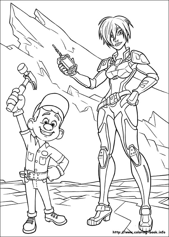 Wreck-It Ralph coloring picture