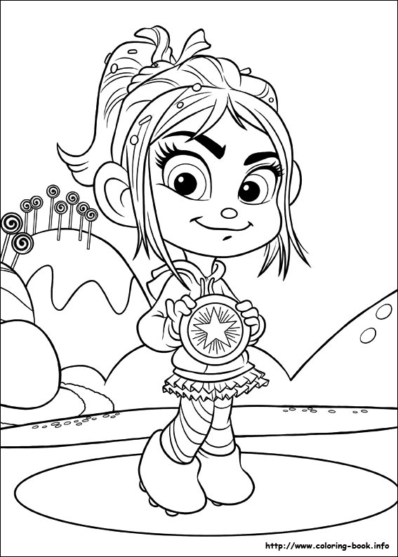 Wreck-It Ralph coloring picture