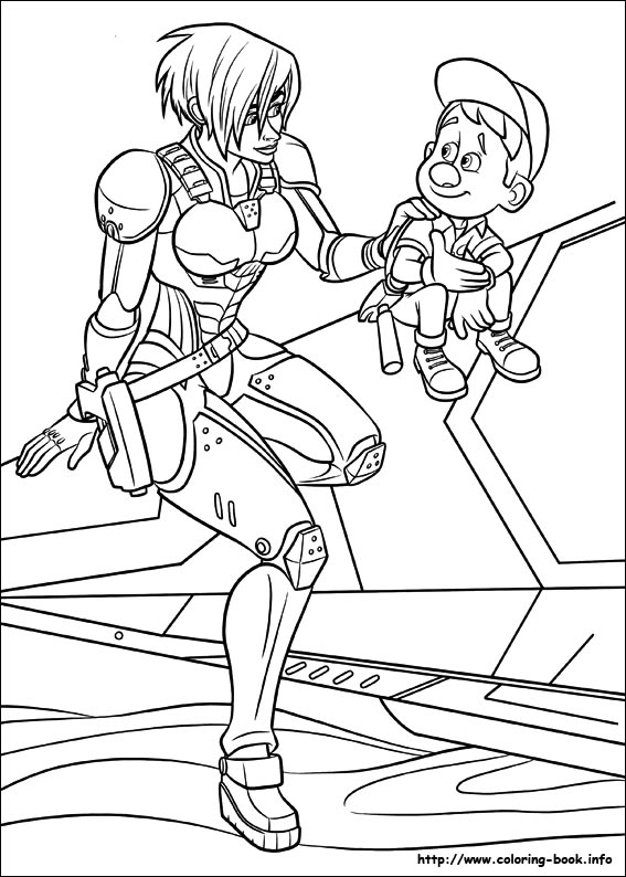 Wreck-It Ralph coloring picture