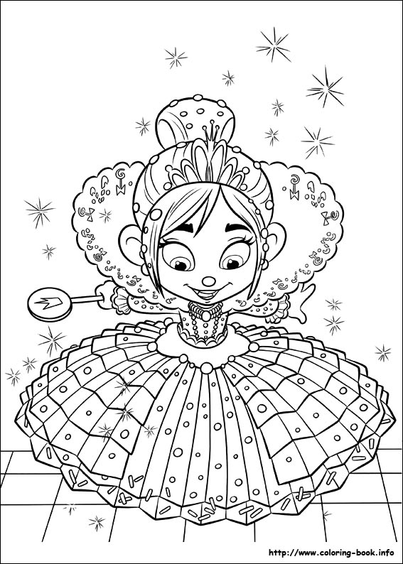 Wreck-It Ralph coloring picture