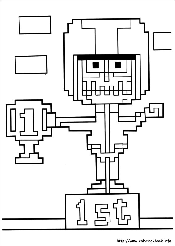 Wreck-It Ralph coloring picture