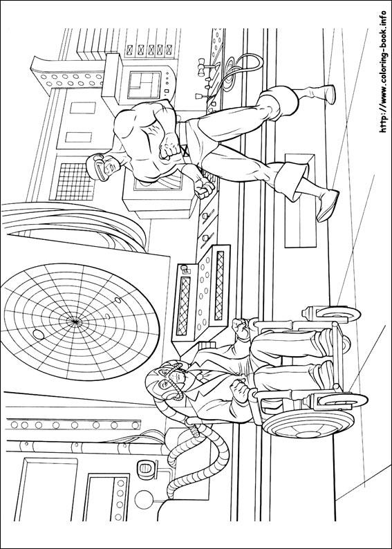 X-Men coloring picture