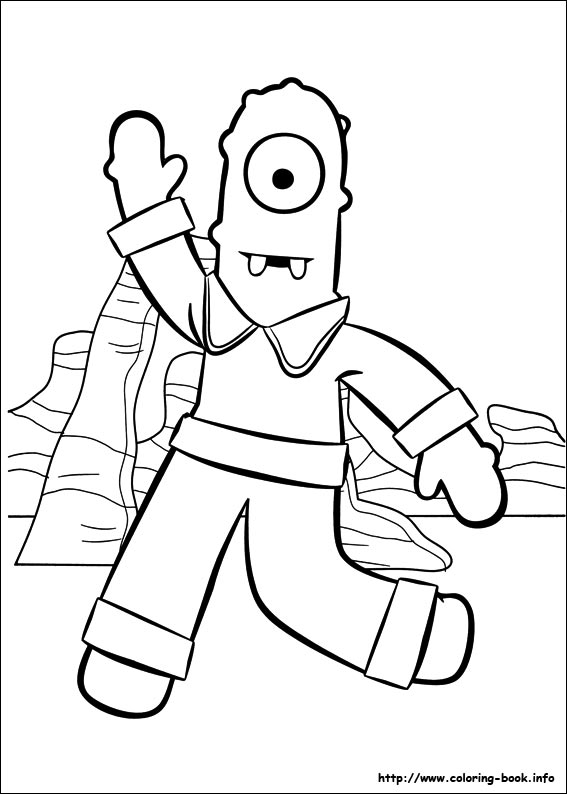 Yo Gabba Gabba! coloring picture