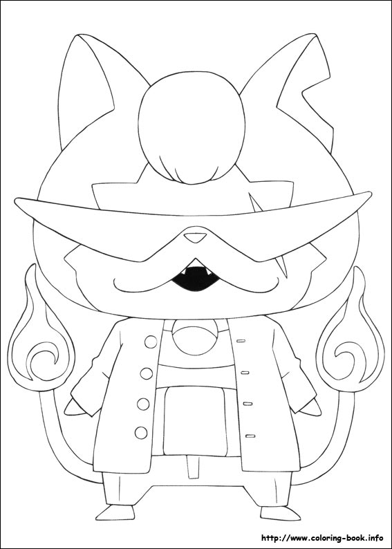 Yo-kai Watch coloring picture