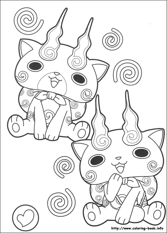 Yo-kai Watch coloring picture