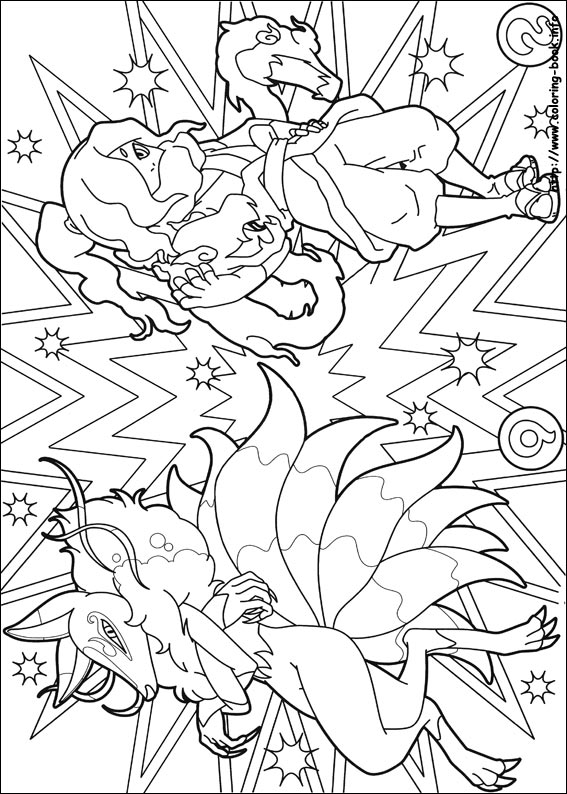 Yo-kai Watch coloring picture