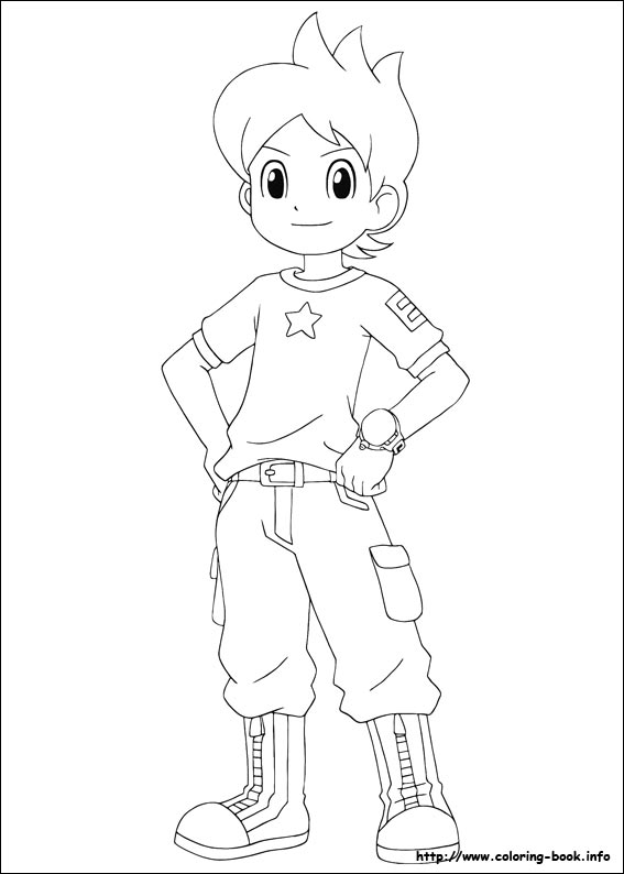 Yo-kai Watch coloring picture